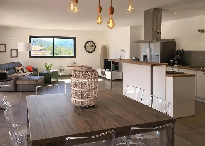 Villa Amacali Vue Piscine Chauffee Climatisee Sainte-Lucie de Porto-Vecchio