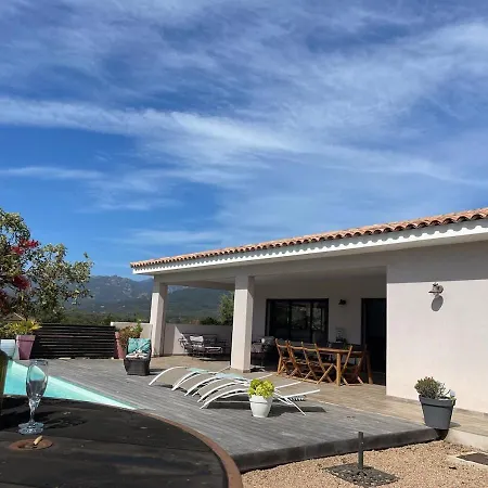Vila Amacali Vue Piscine Chauffee Climatisee Sainte-Lucie de Porto-Vecchio