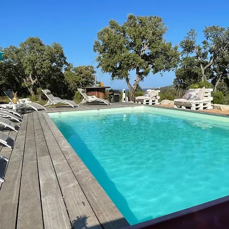 Villa Amacali Vue Piscine Chauffee Climatisee Sainte-Lucie de Porto-Vecchio