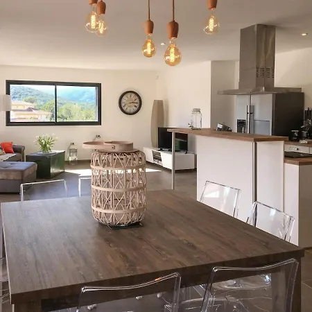 Villa Amacali Vue Piscine Chauffee Climatisee Sainte-Lucie de Porto-Vecchio