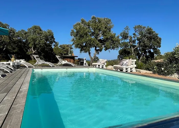 Amacali Vue Piscine Chauffee Climatisee Vila