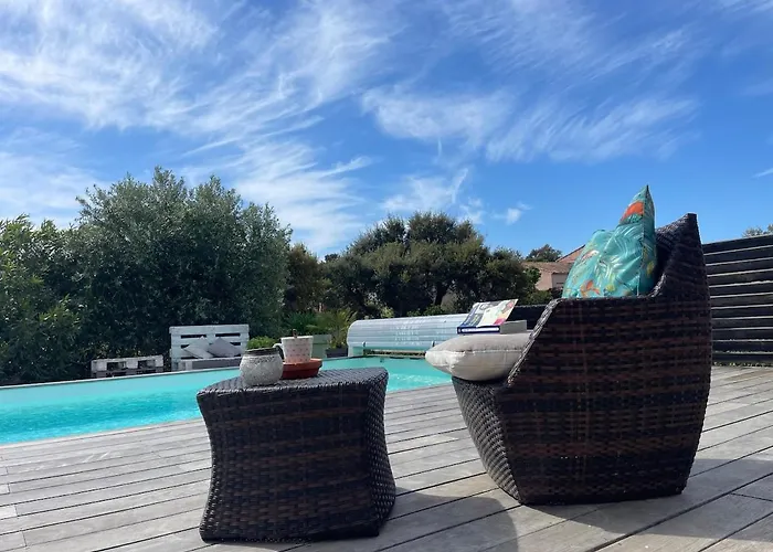 Amacali Vue Piscine Chauffee Climatisee *